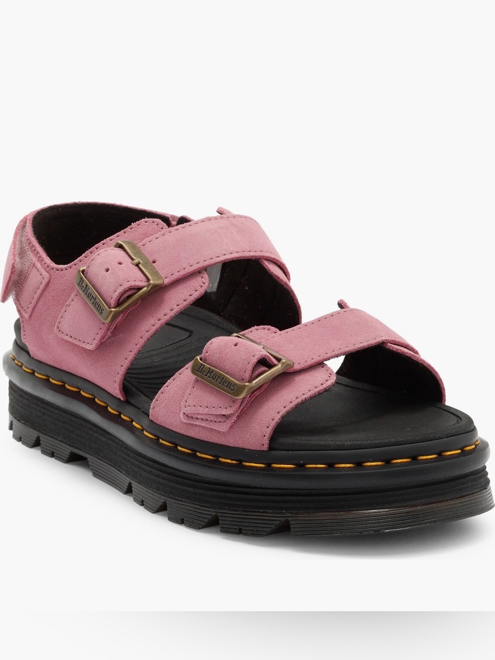 New Dr.Martens womens Zebzag pink sandals size 7